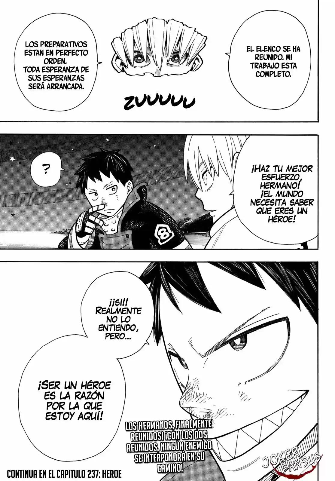 Fire Force capítulo 236, página 20