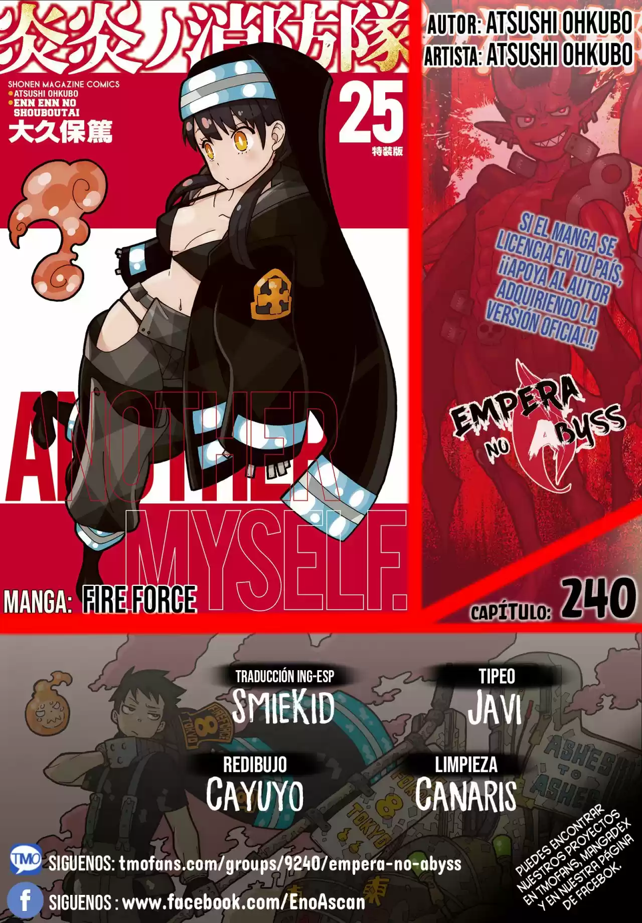 Fire Force capítulo 240, página 1