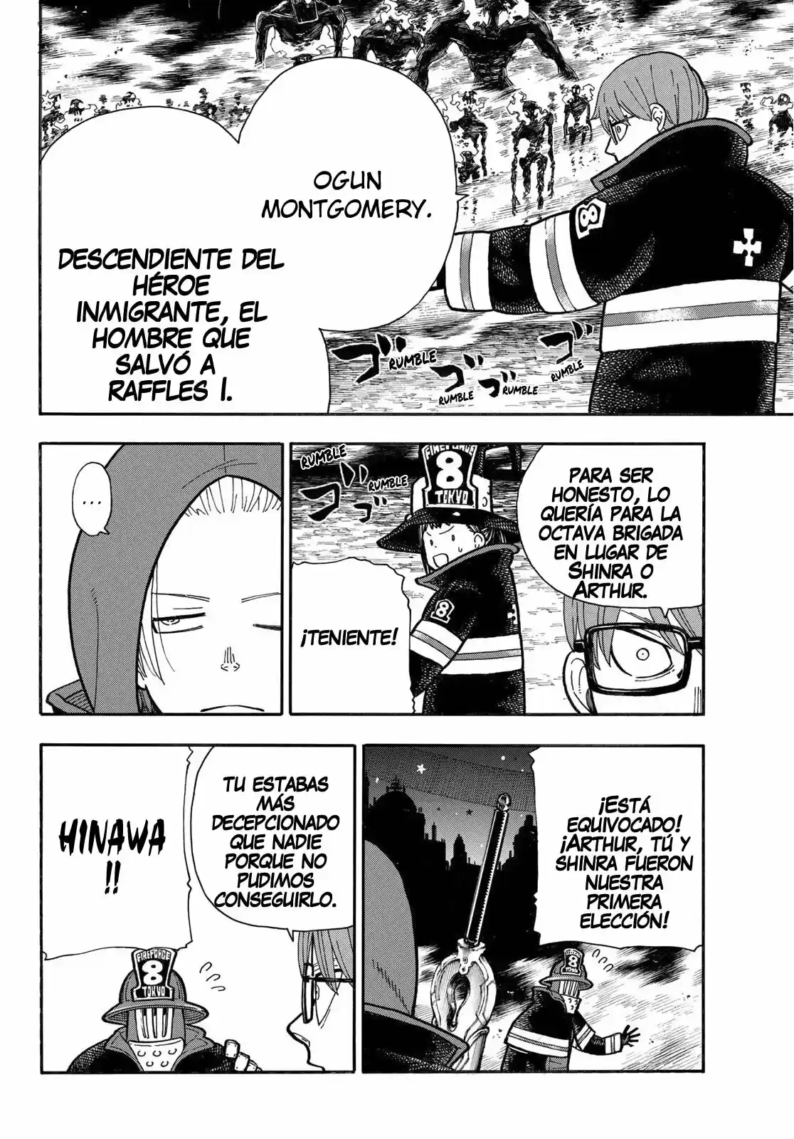 Fire Force capítulo 242, página 13