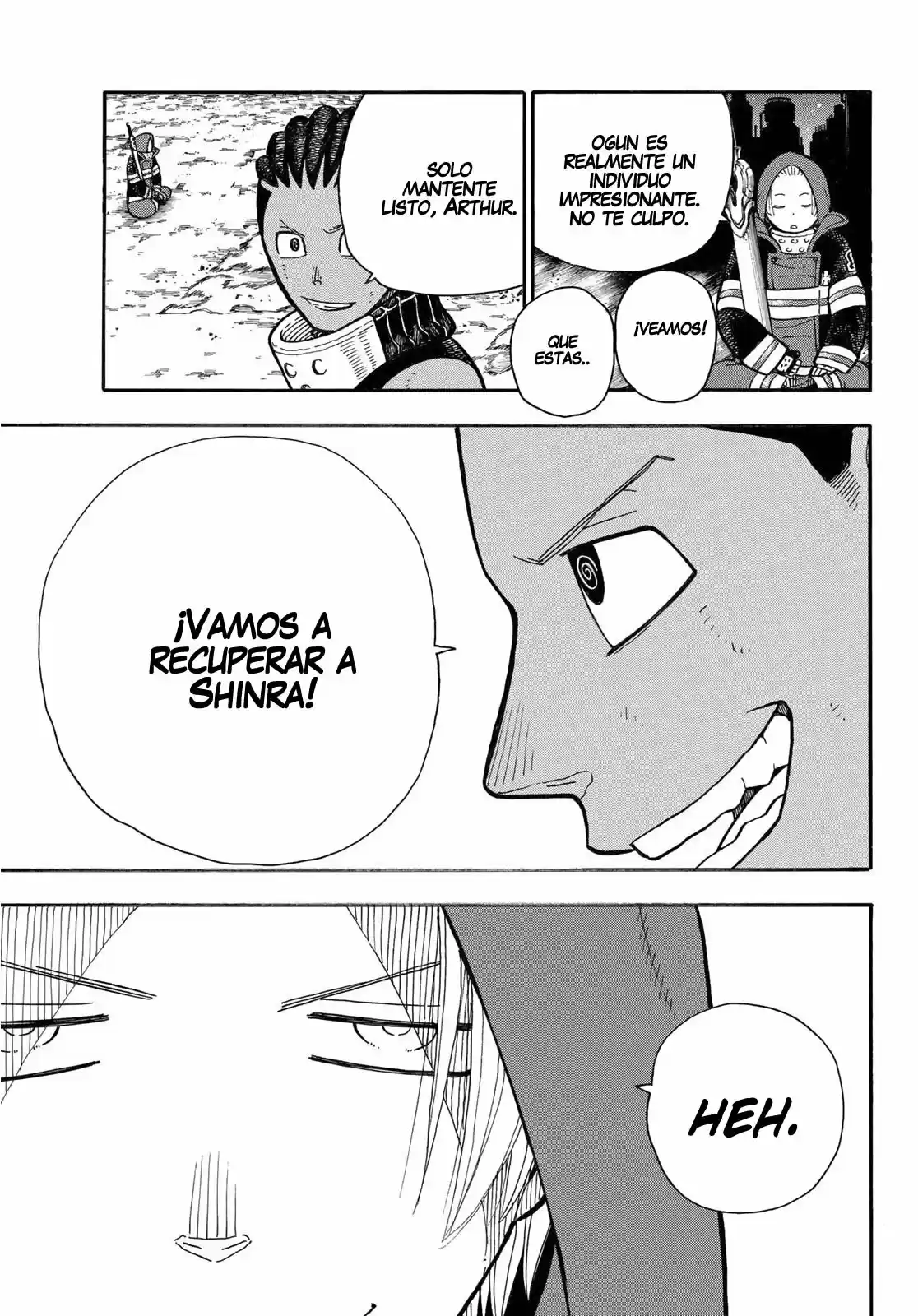 Fire Force capítulo 242, página 14