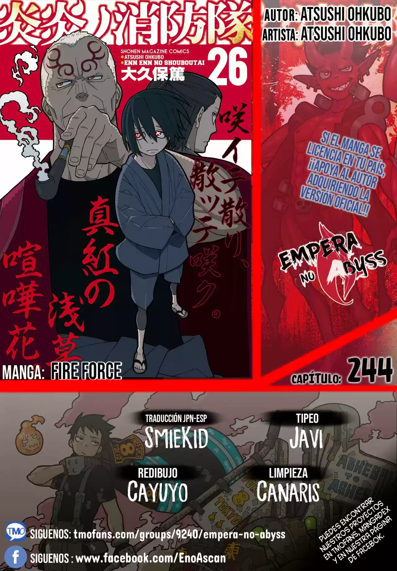 Fire Force capítulo 244, página 1