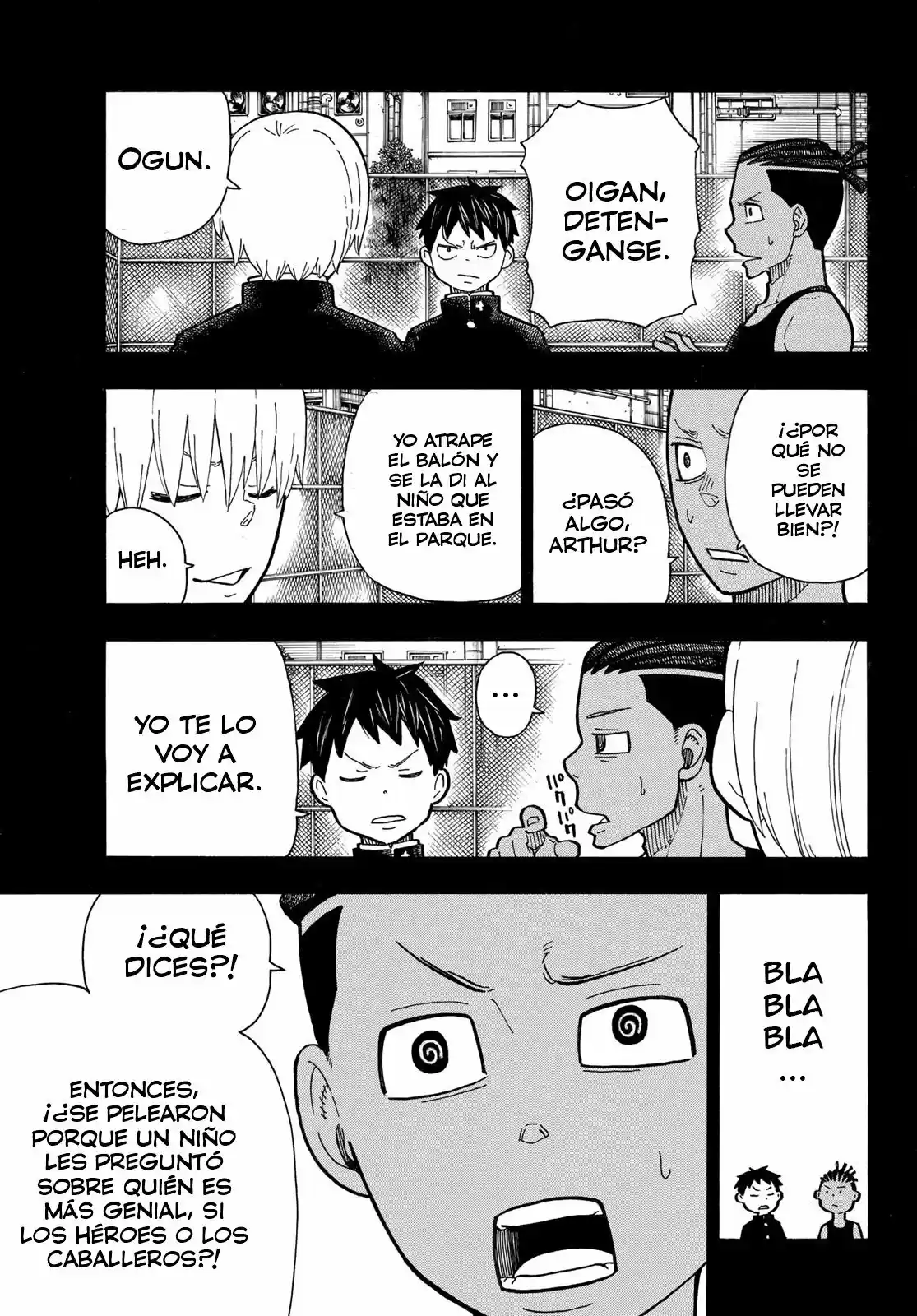 Fire Force capítulo 244, página 4