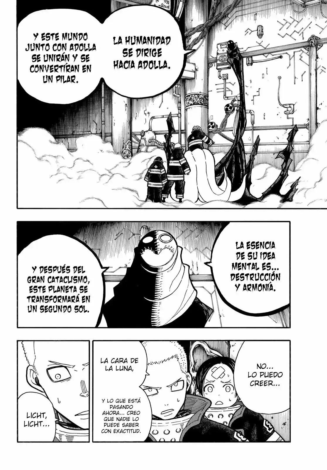 Fire Force capítulo 247.250, página 4