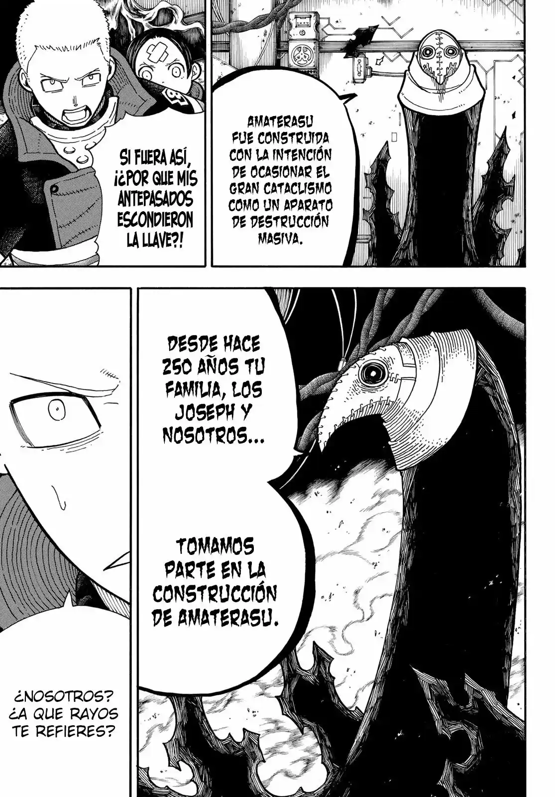 Fire Force capítulo 247.250, página 7
