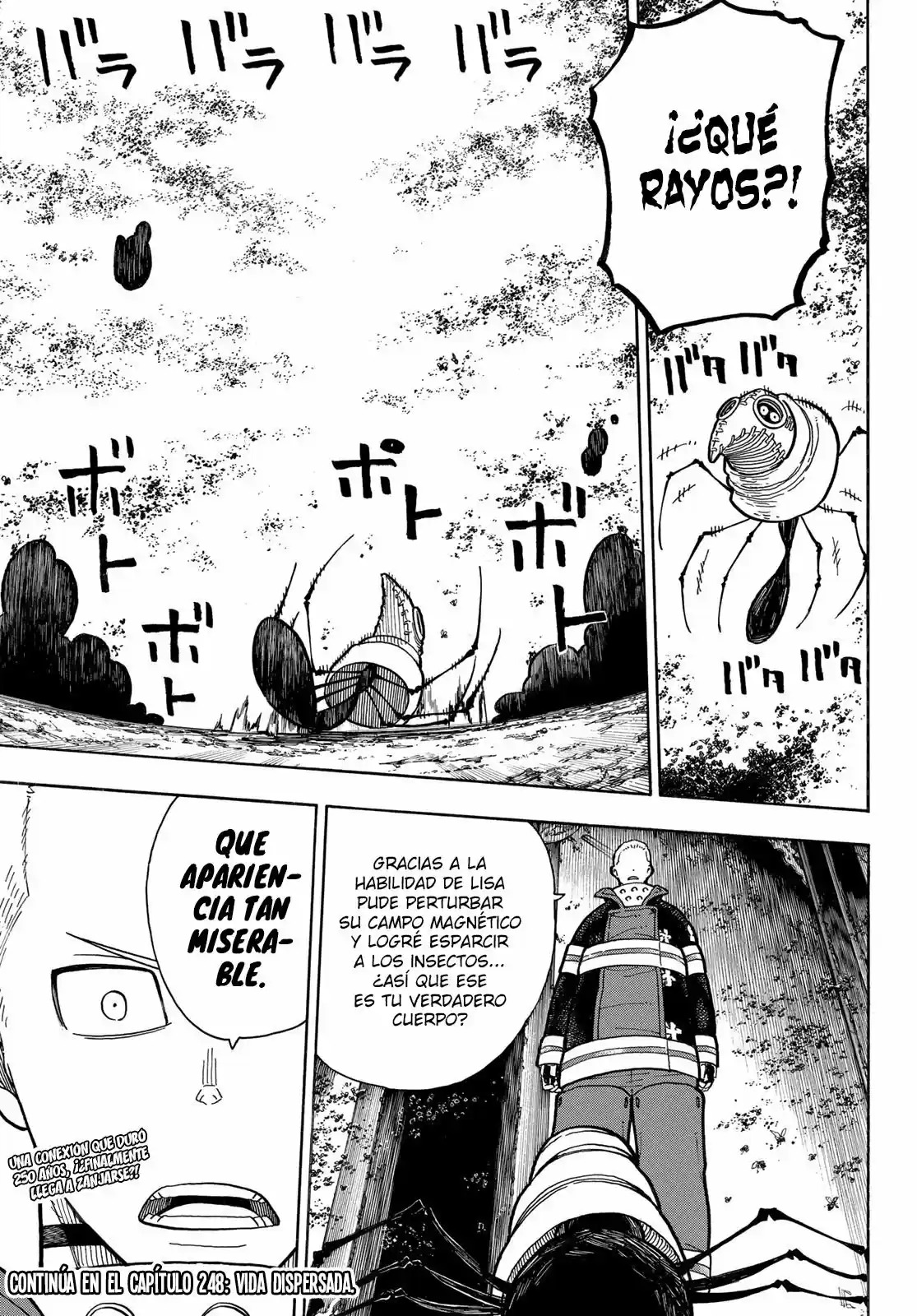 Fire Force capítulo 247.250, página 19