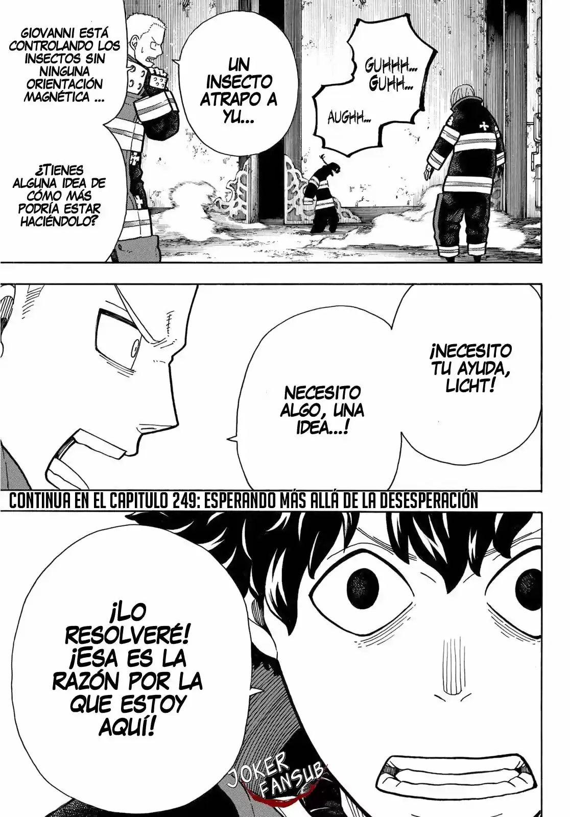 Fire Force capítulo 248, página 20