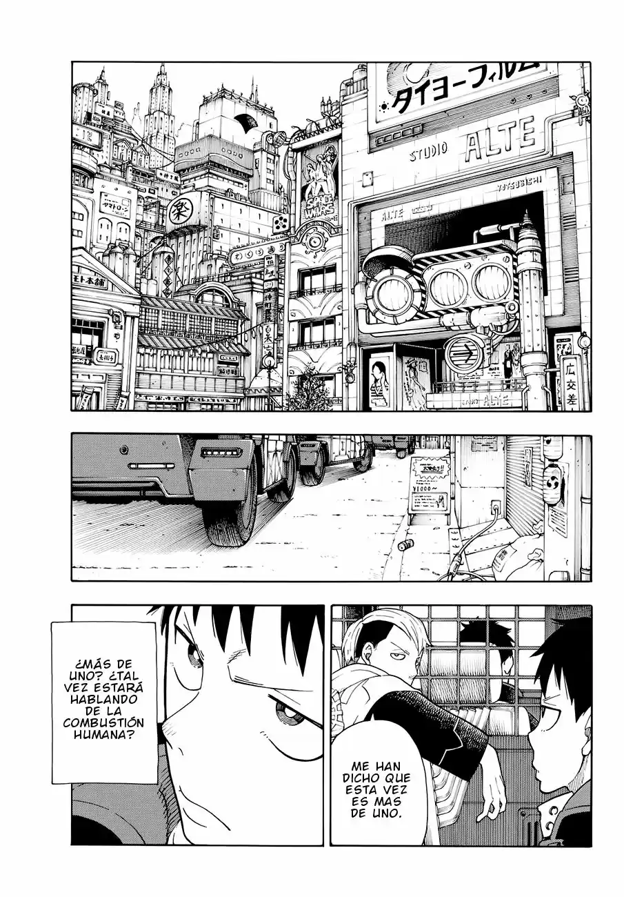 Fire Force capítulo 25, página 10