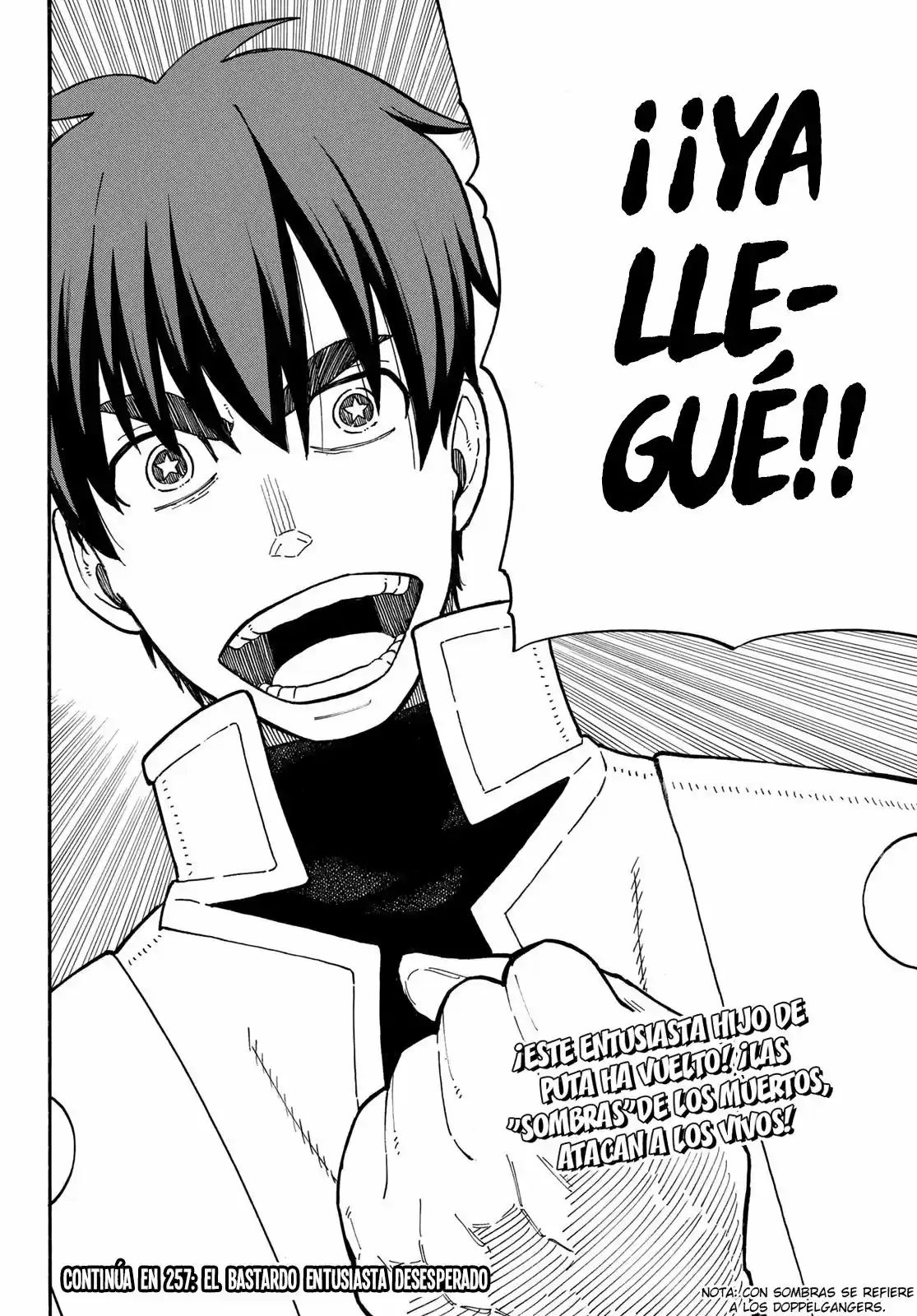 Fire Force capítulo 256, página 21