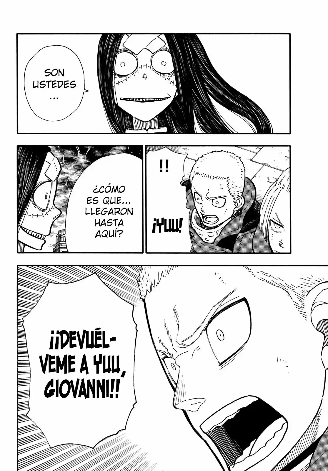 Fire Force capítulo 262, página 9