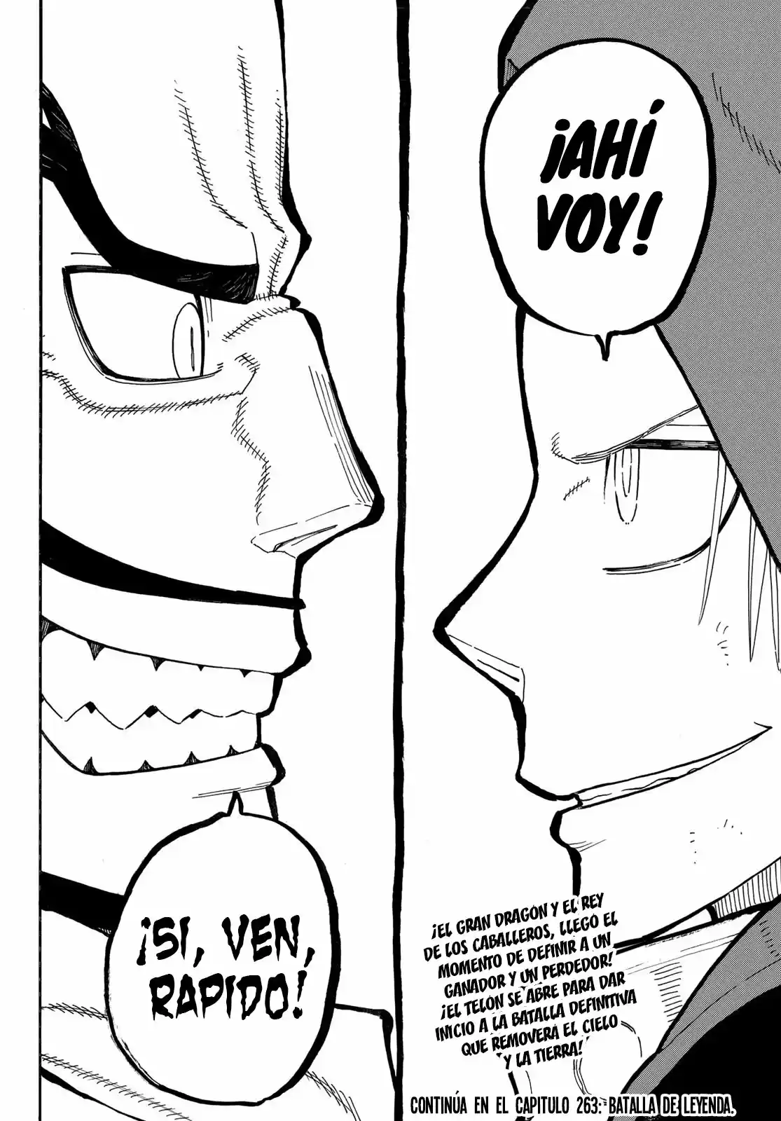 Fire Force capítulo 262, página 20
