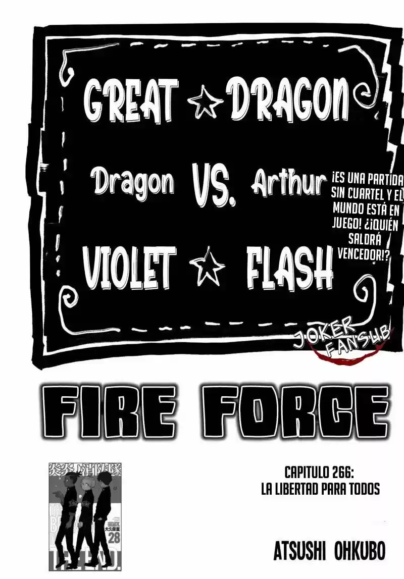 Fire Force capítulo 266, página 2