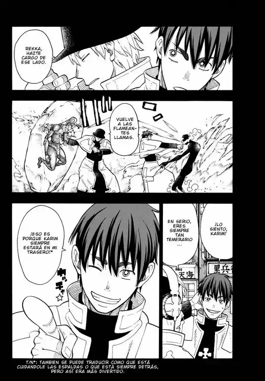 Fire Force capítulo 30, página 8