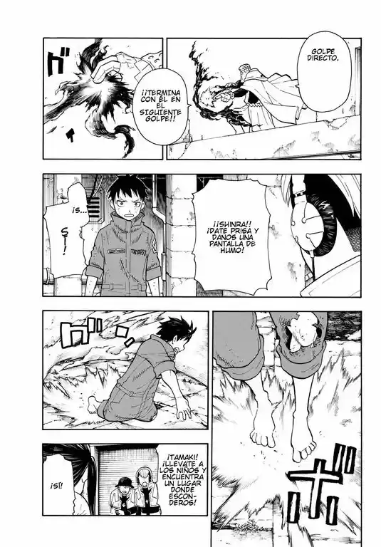 Fire Force capítulo 31, página 8