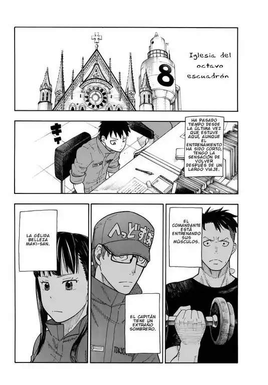 Fire Force capítulo 32, página 16