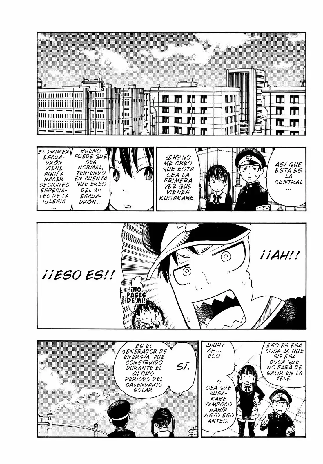 Fire Force capítulo 33, página 7