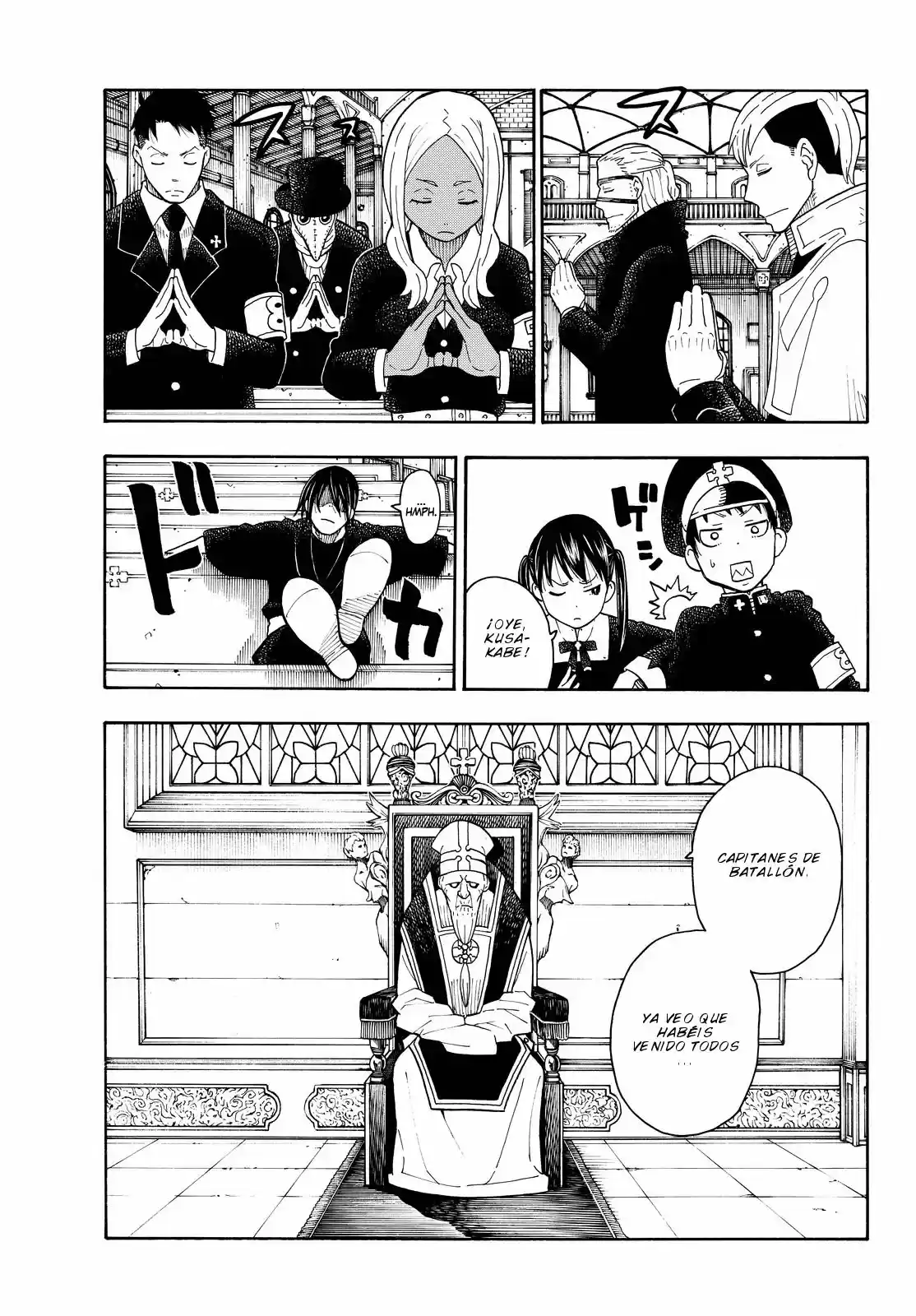 Fire Force capítulo 33, página 13