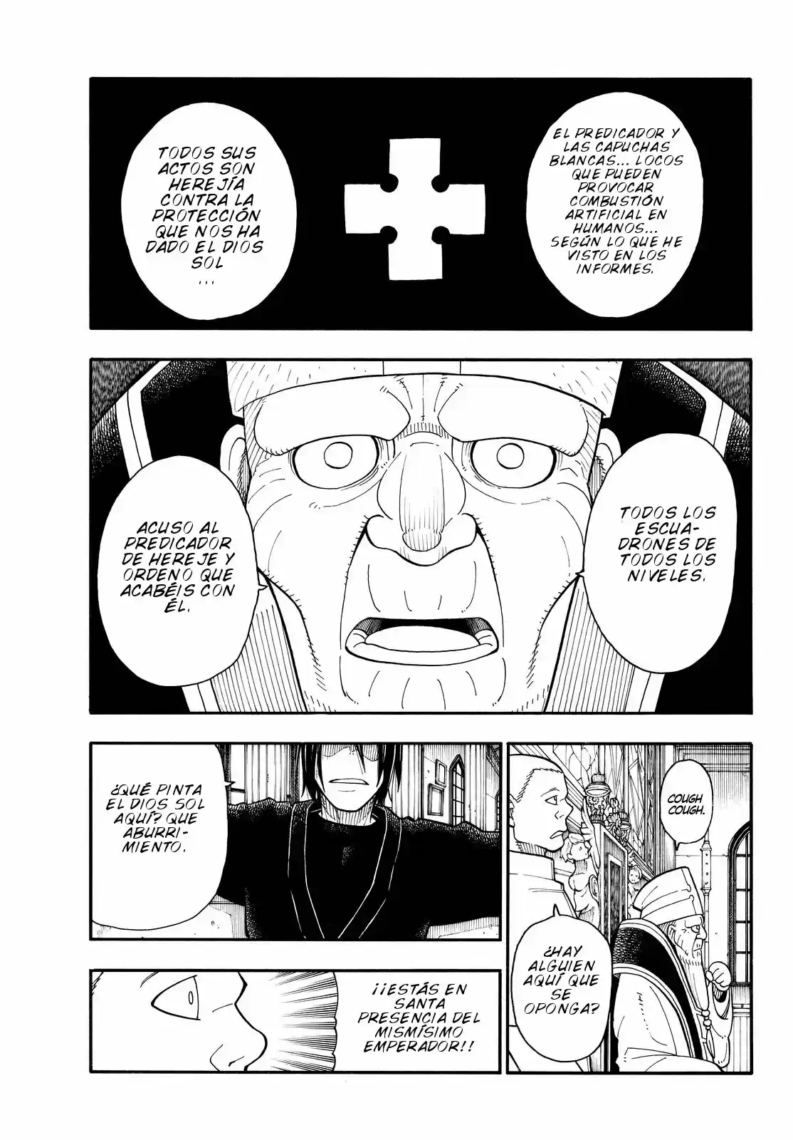 Fire Force capítulo 33, página 15