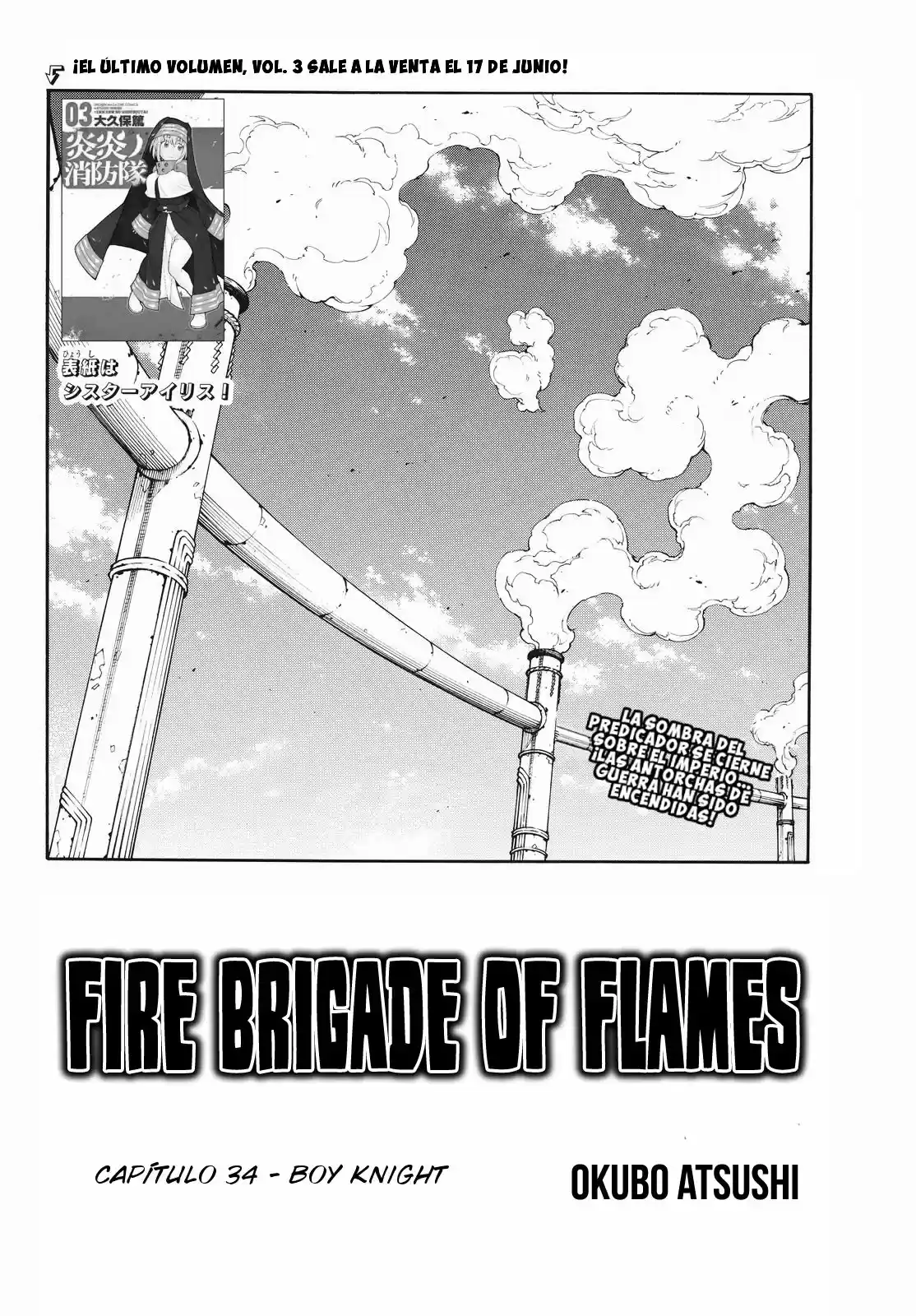 Fire Force capítulo 34, página 3