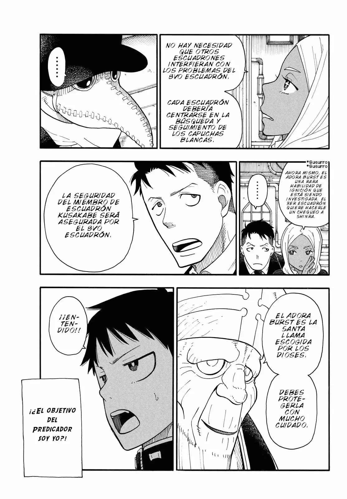 Fire Force capítulo 34, página 8