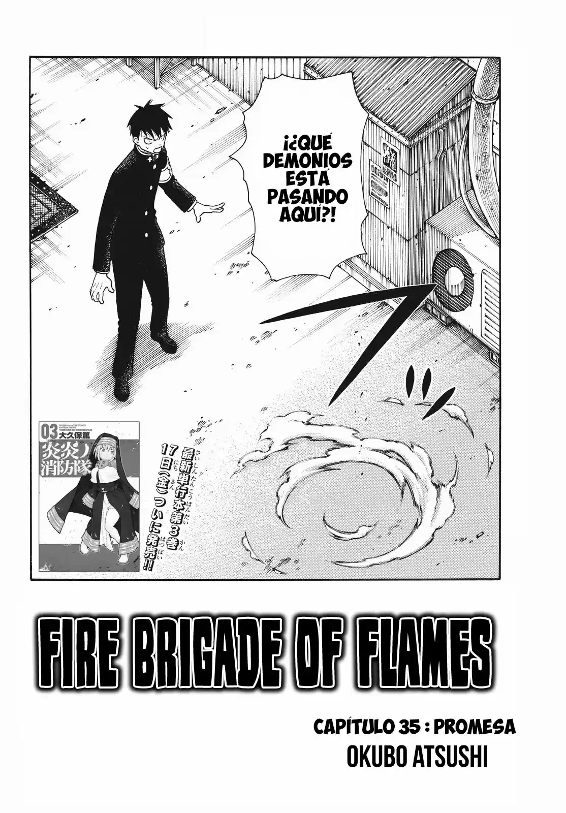 Fire Force capítulo 35, página 3