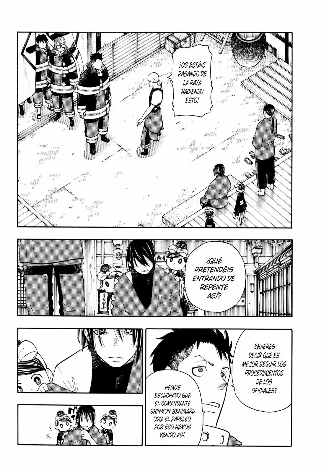 Fire Force capítulo 39, página 3