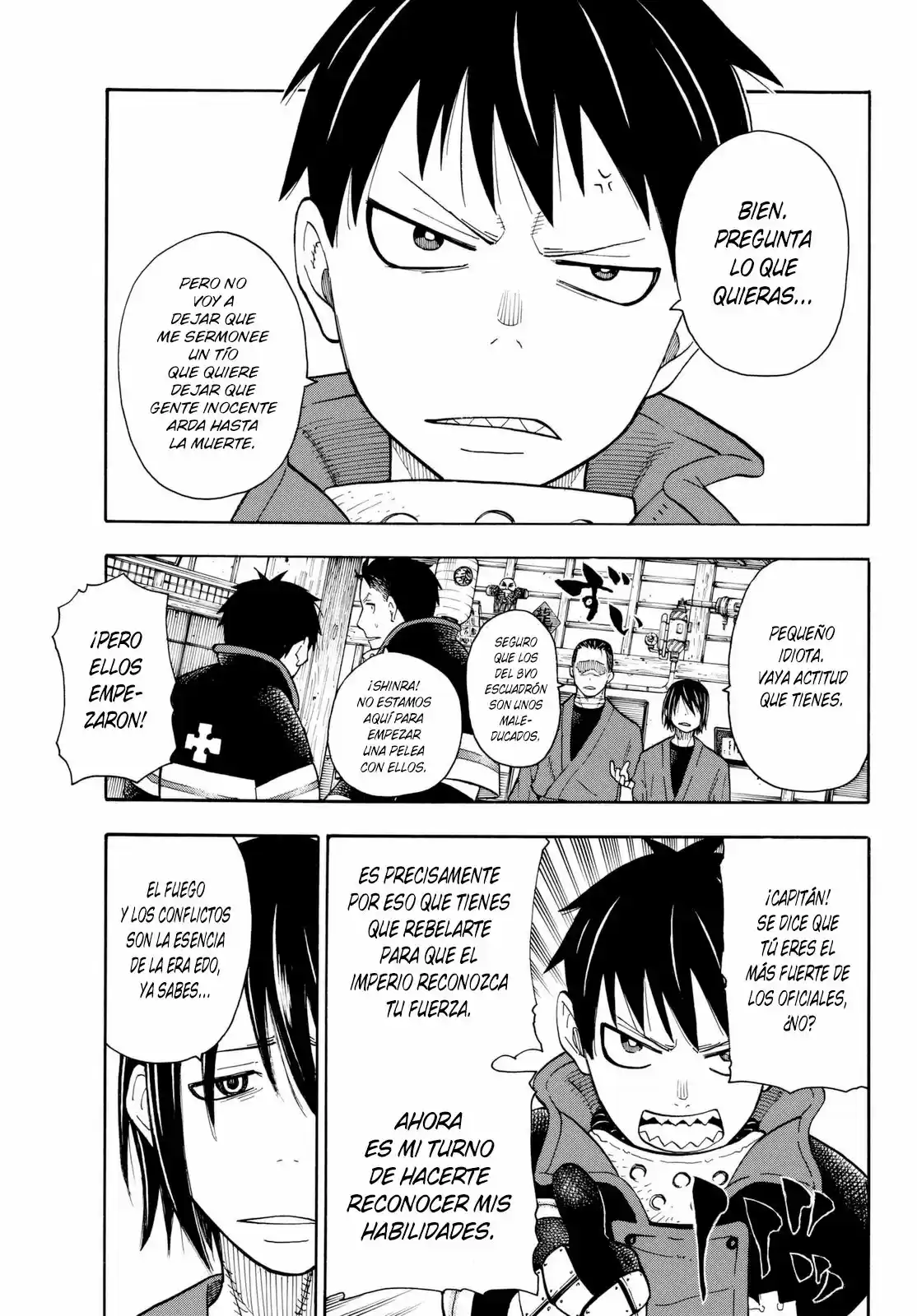 Fire Force capítulo 39, página 6