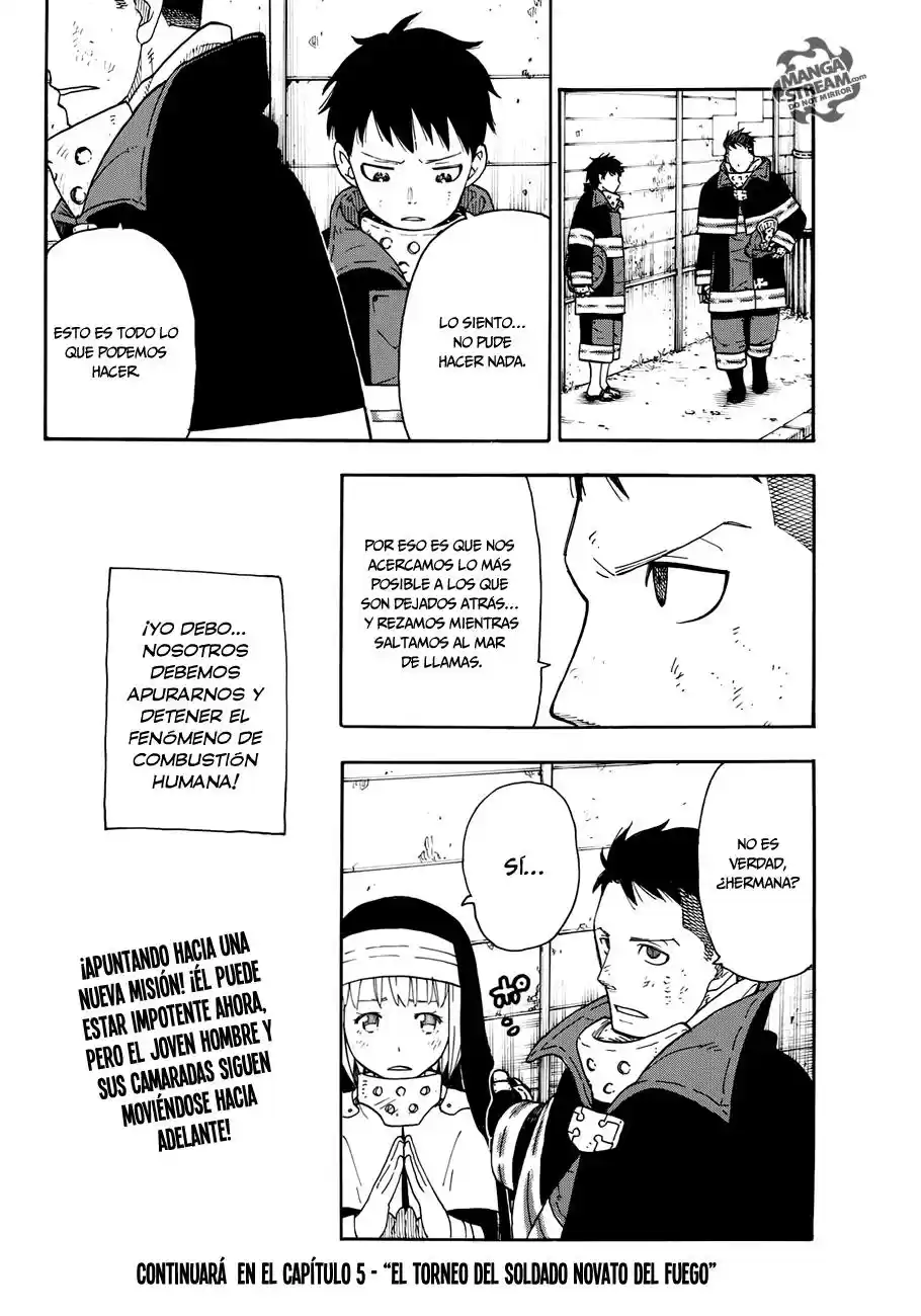 Fire Force capítulo 4, página 20