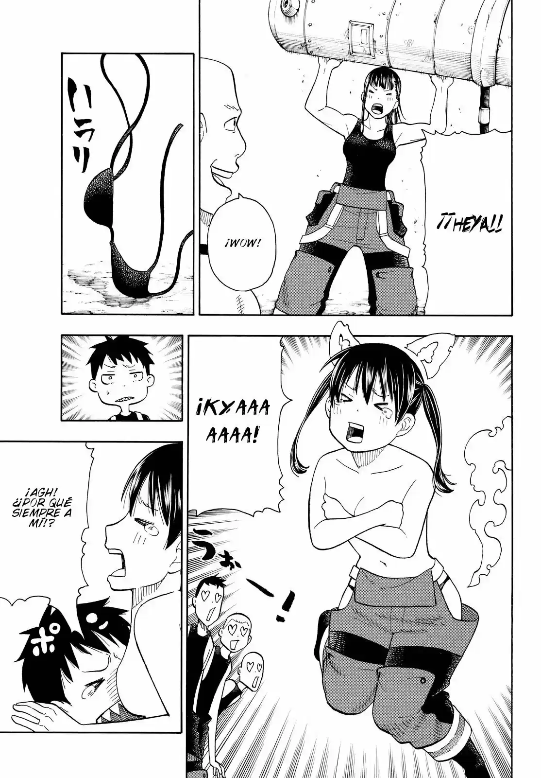 Fire Force capítulo 40, página 8