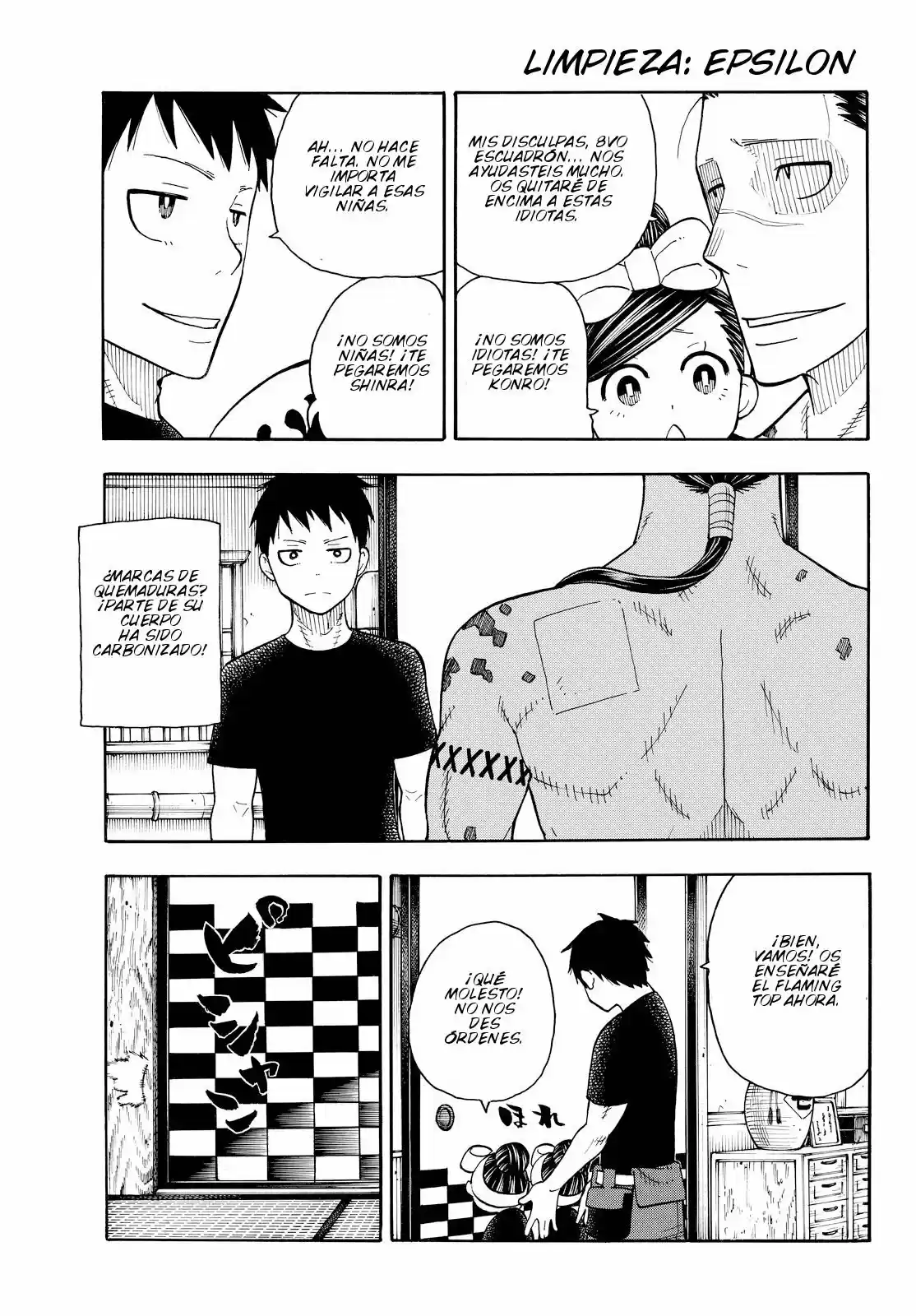 Fire Force capítulo 40, página 14