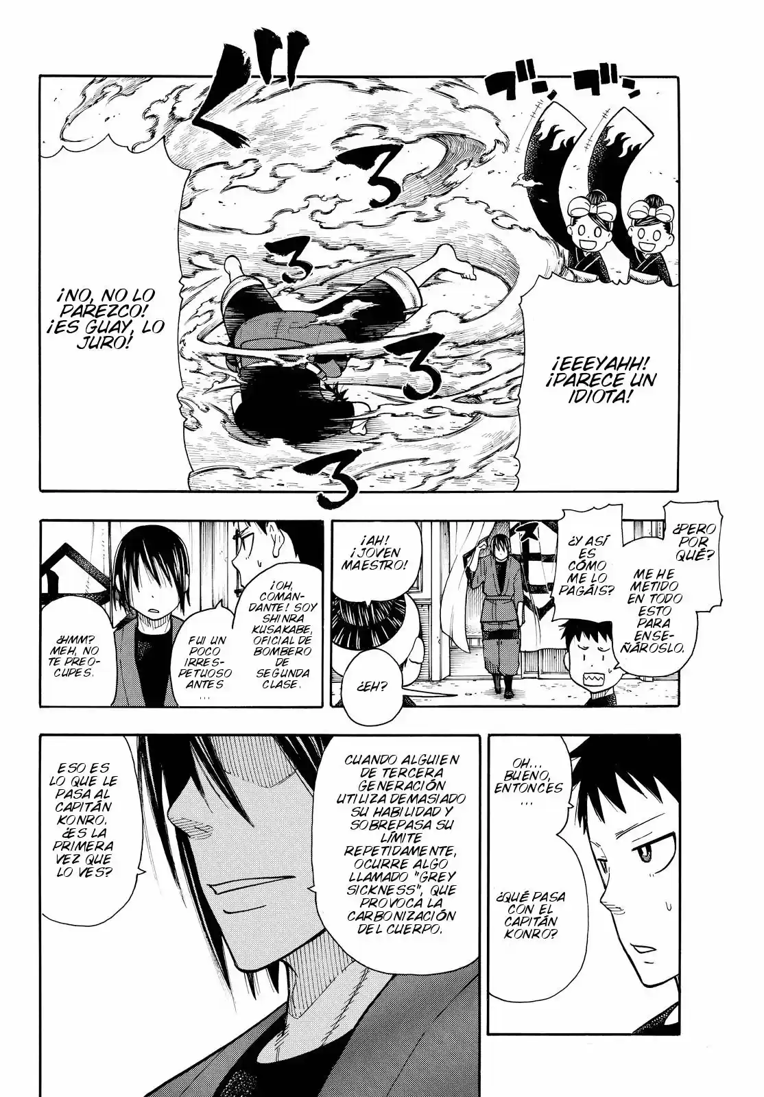 Fire Force capítulo 40, página 17