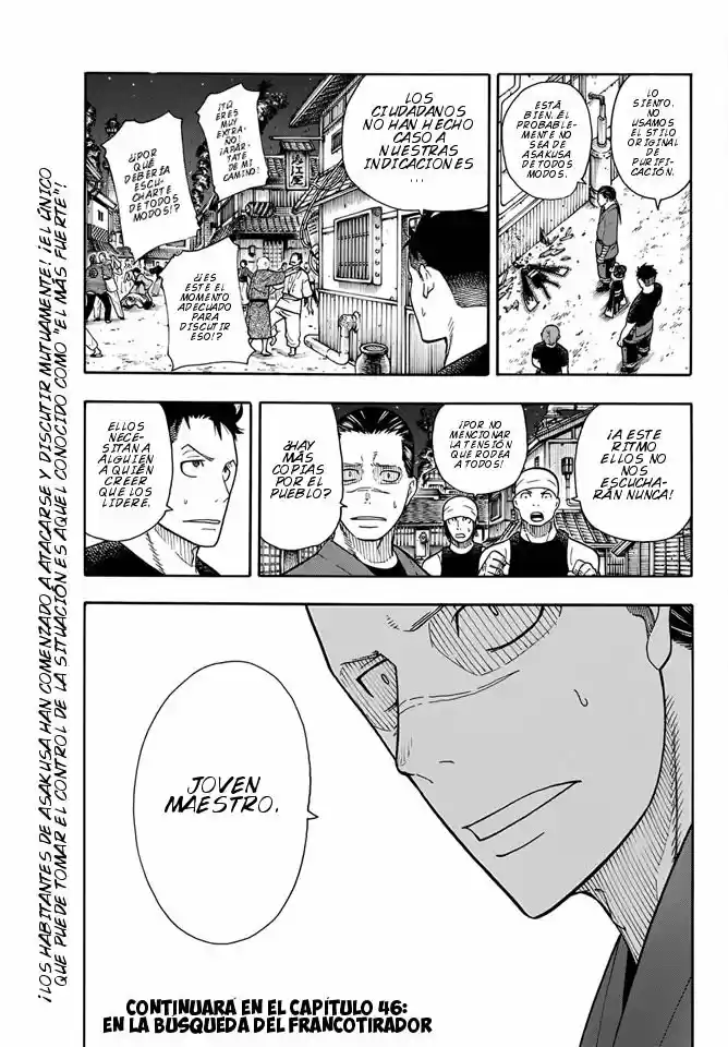 Fire Force capítulo 45, página 20