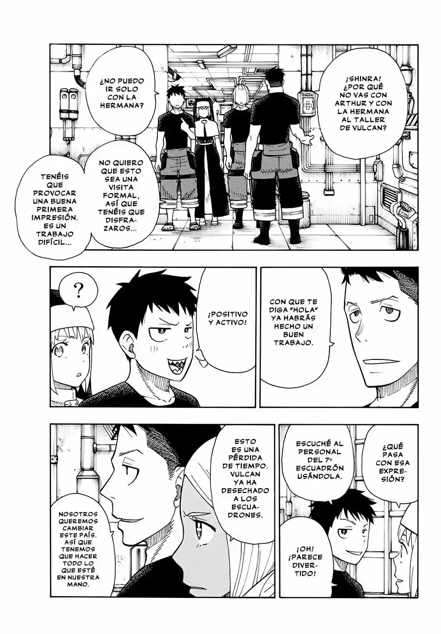 Fire Force capítulo 52, página 14