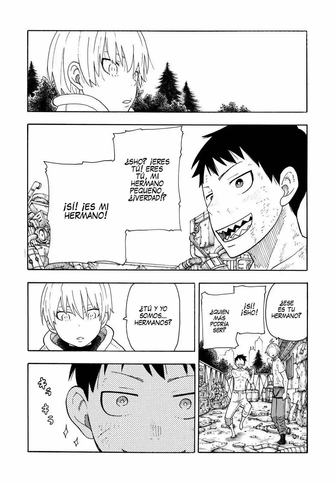 Fire Force capítulo 61, página 4