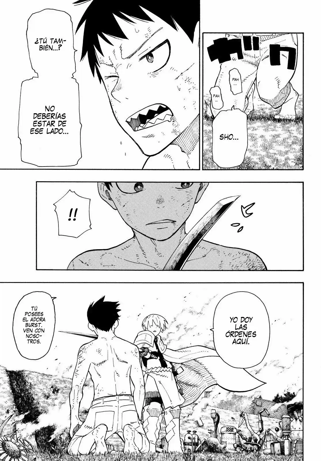 Fire Force capítulo 61, página 9