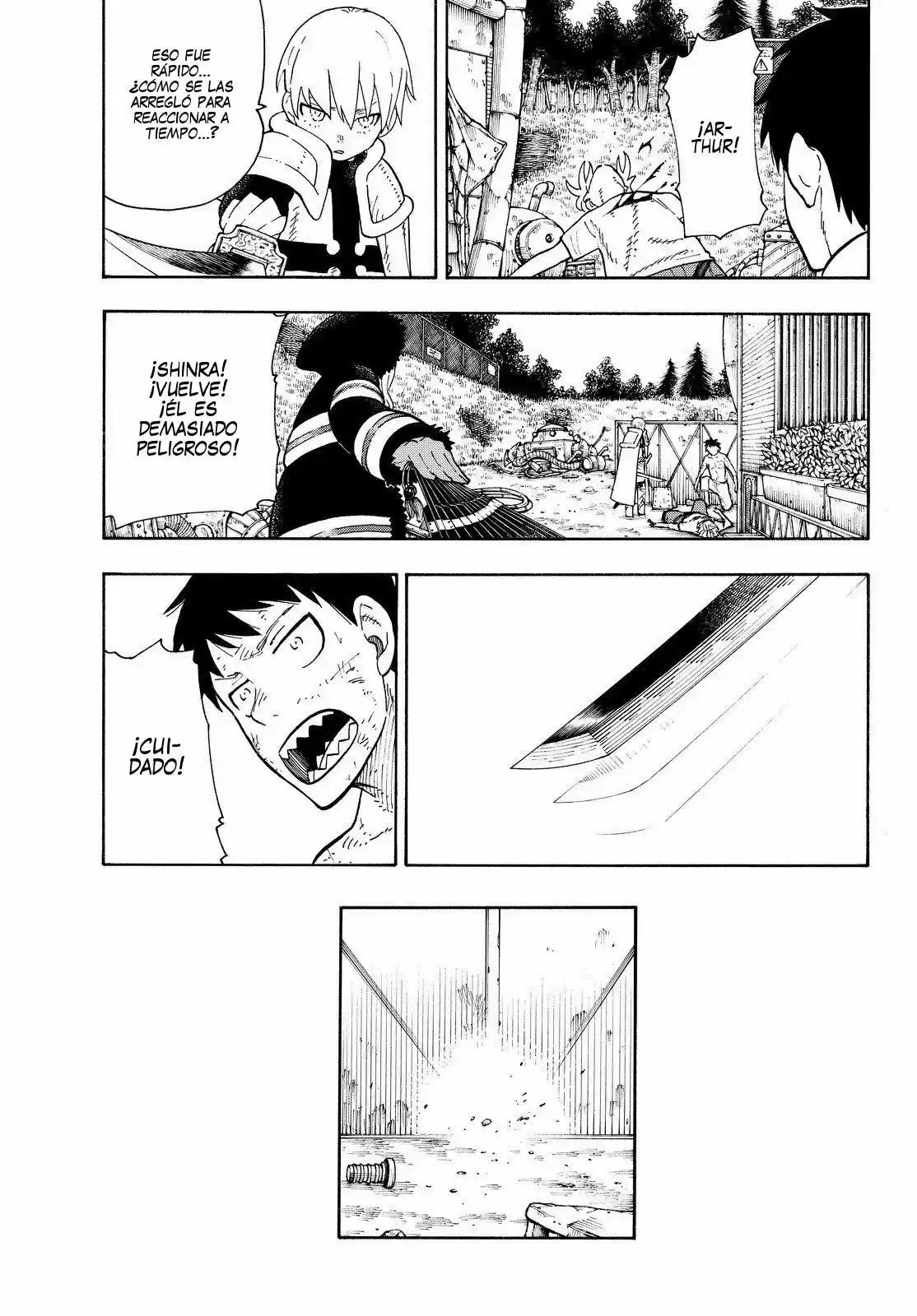 Fire Force capítulo 61, página 11