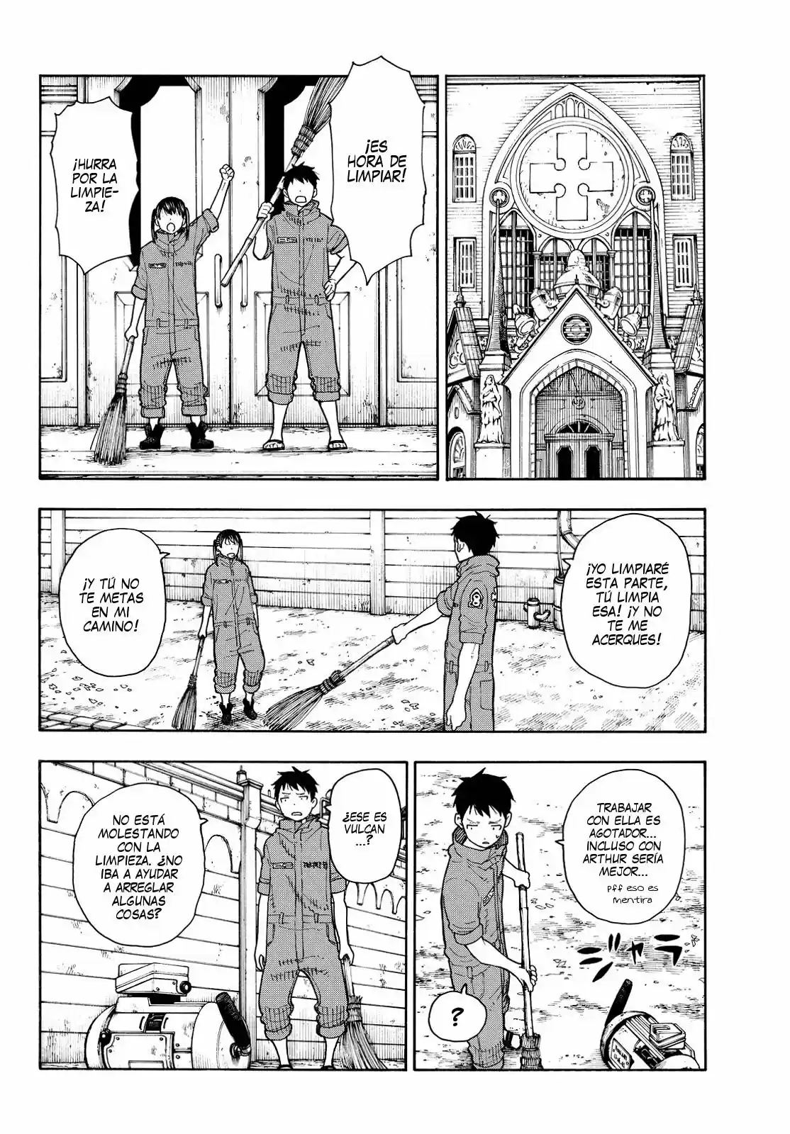 Fire Force capítulo 63, página 3