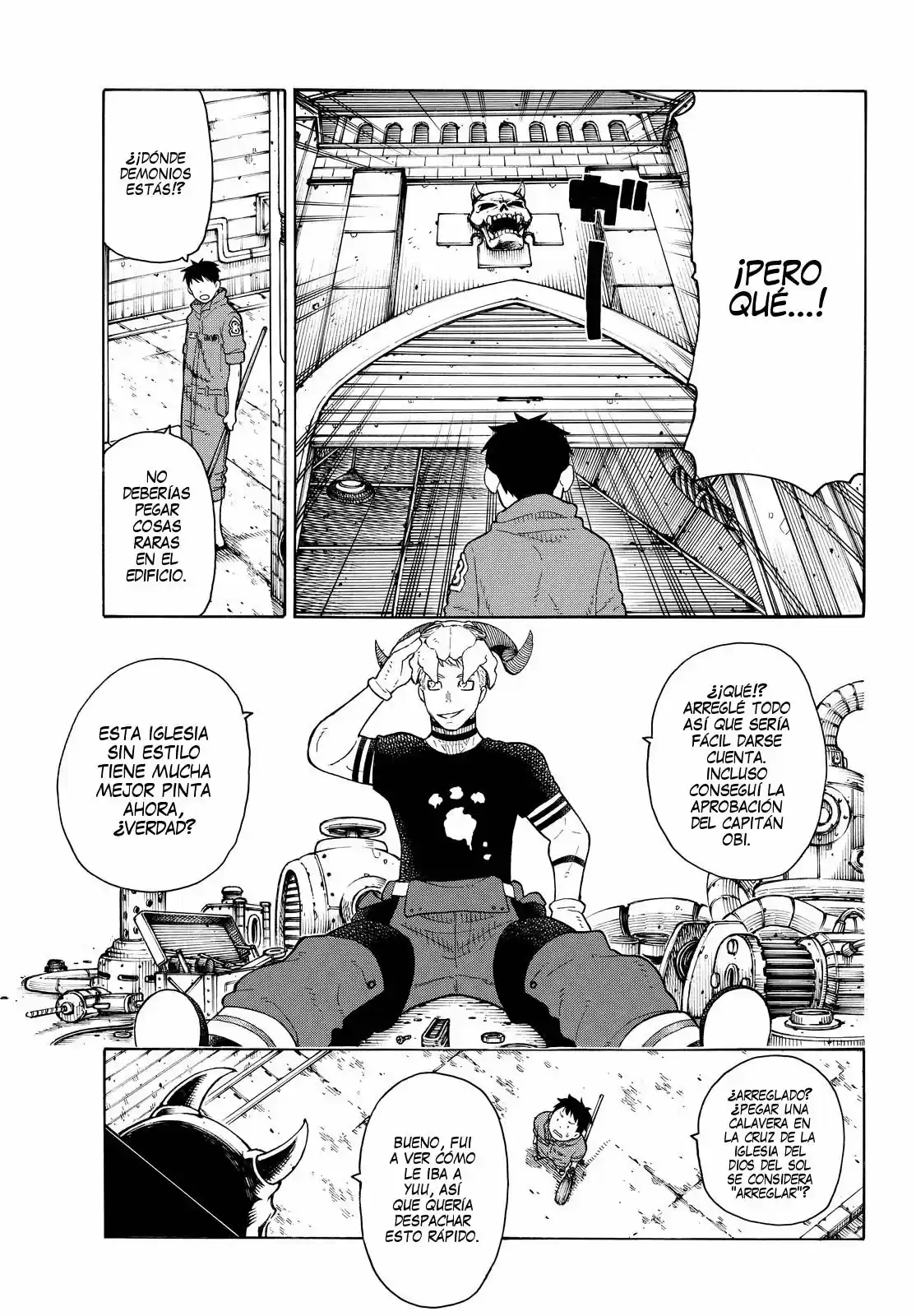 Fire Force capítulo 63, página 4