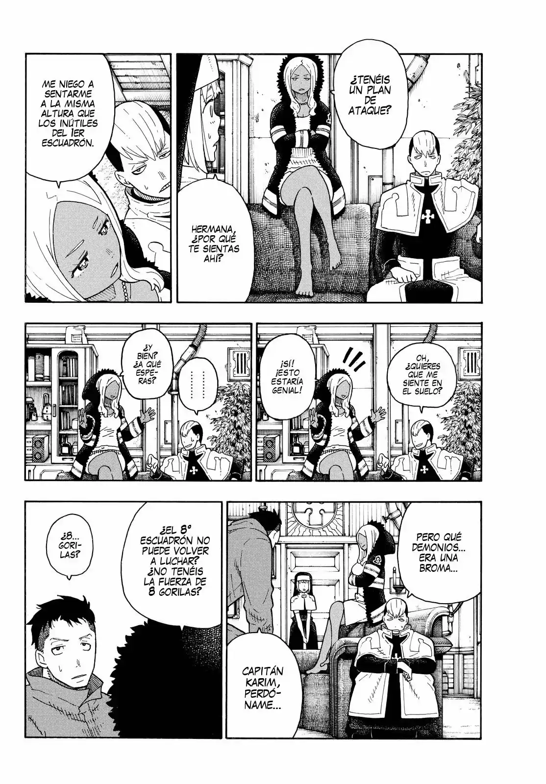 Fire Force capítulo 63, página 17