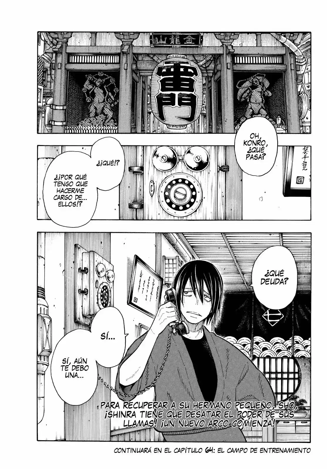 Fire Force capítulo 63, página 20