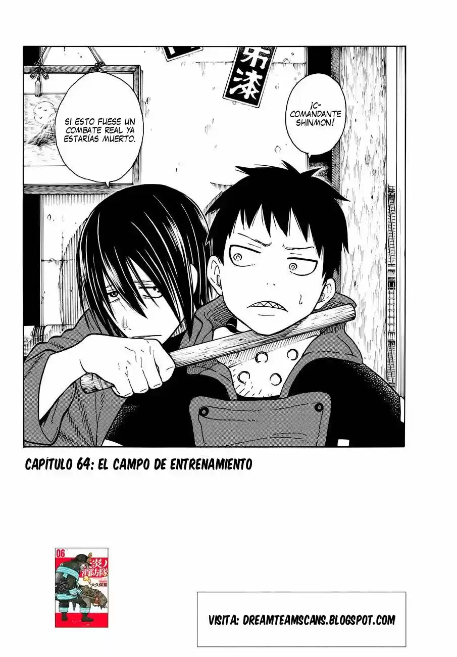 Fire Force capítulo 64, página 3