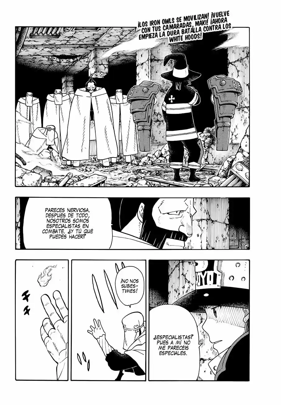 Fire Force capítulo 69, página 3