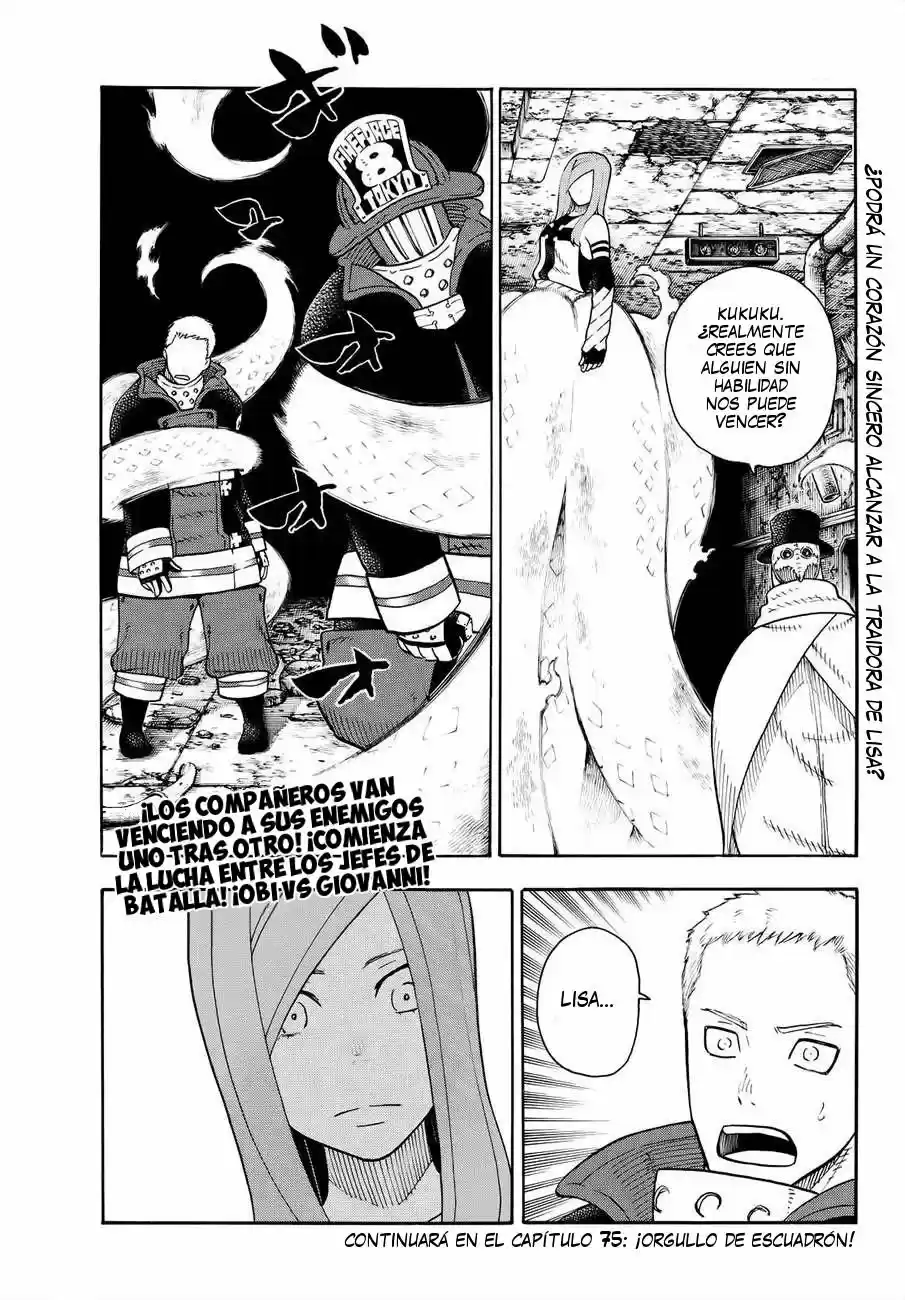 Fire Force capítulo 74, página 20