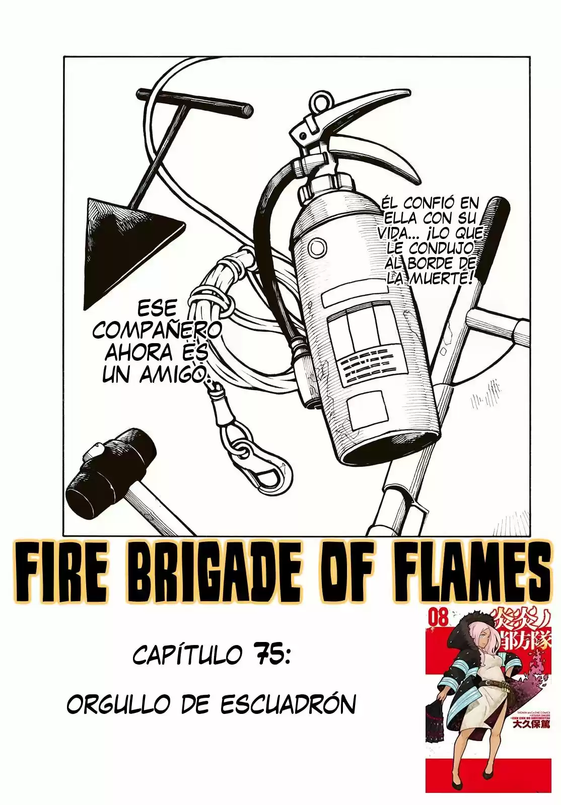 Fire Force capítulo 75, página 2