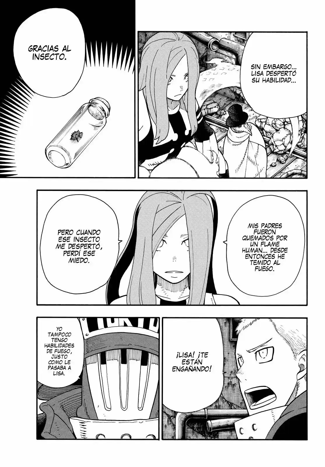Fire Force capítulo 75, página 4