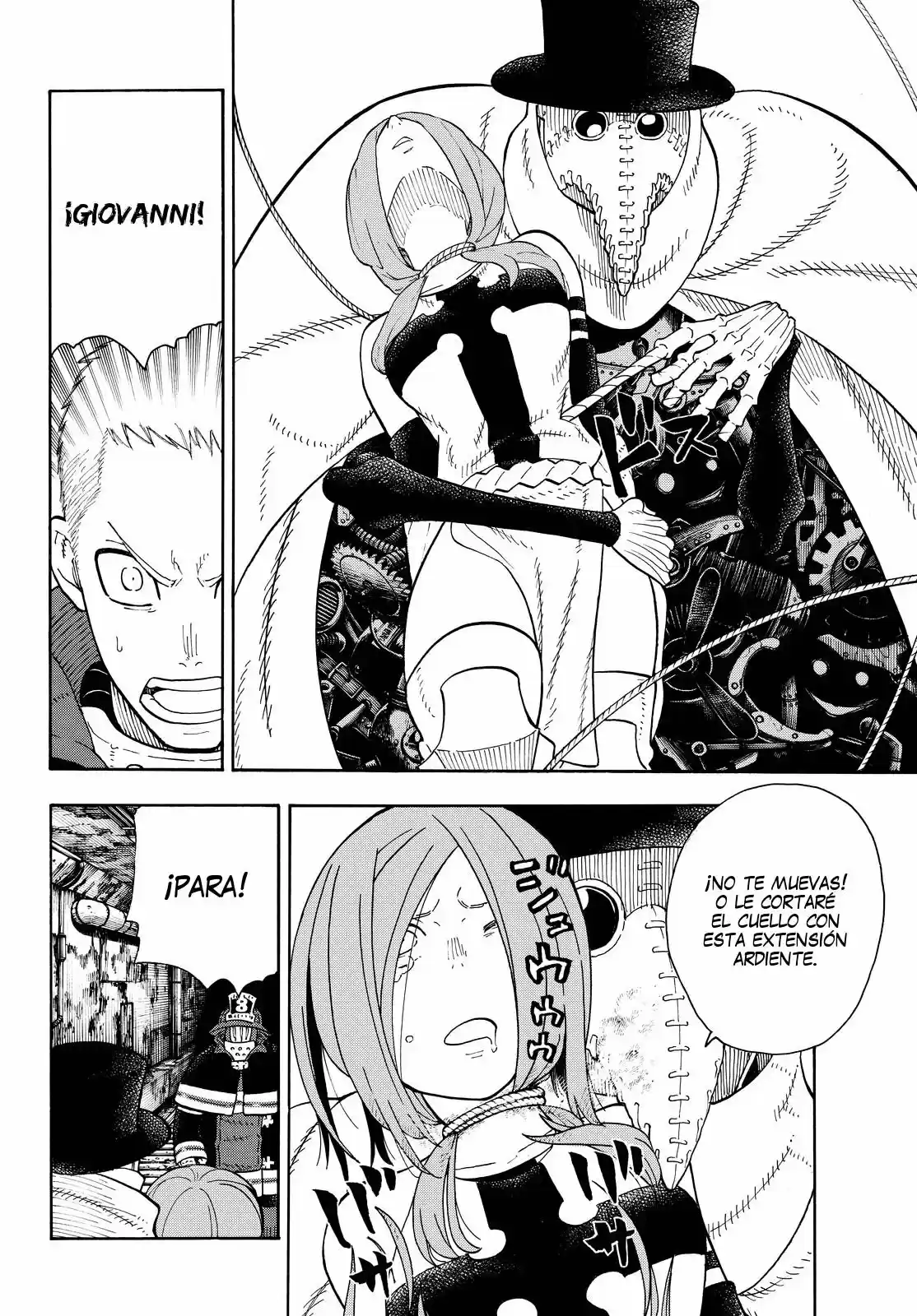 Fire Force capítulo 76, página 9