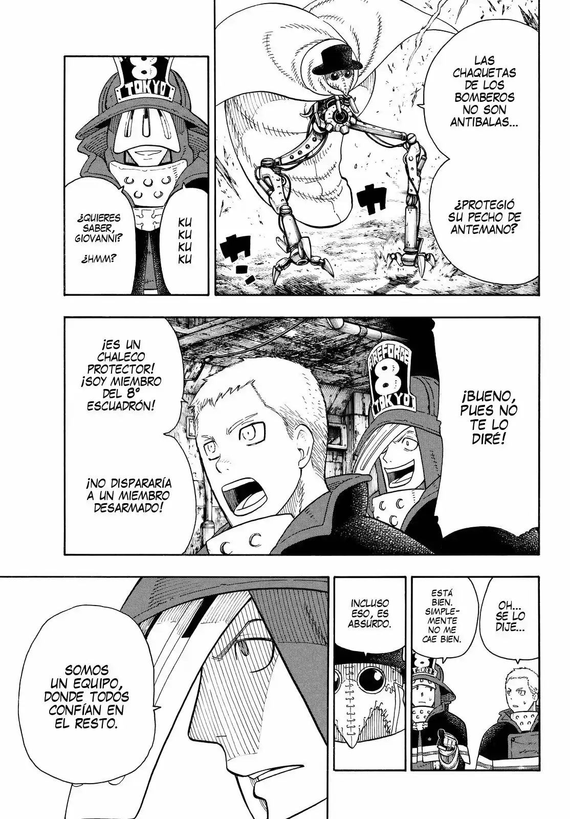 Fire Force capítulo 76, página 18