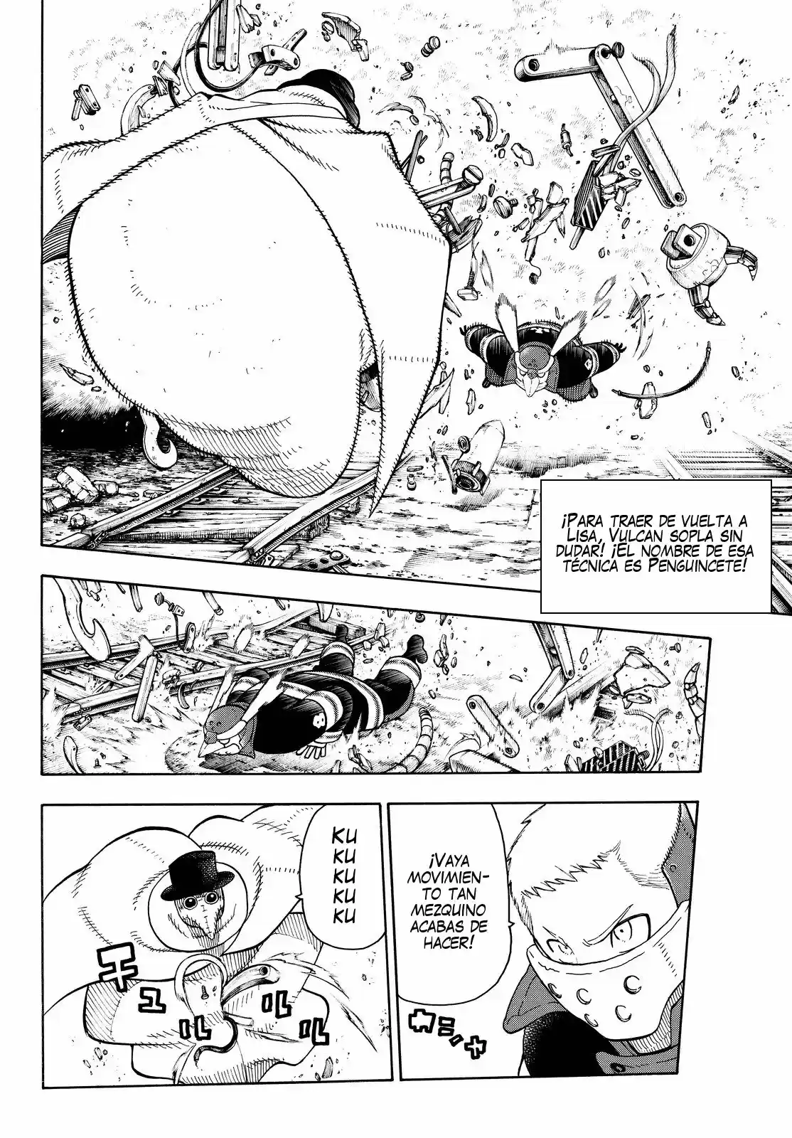 Fire Force capítulo 77, página 3