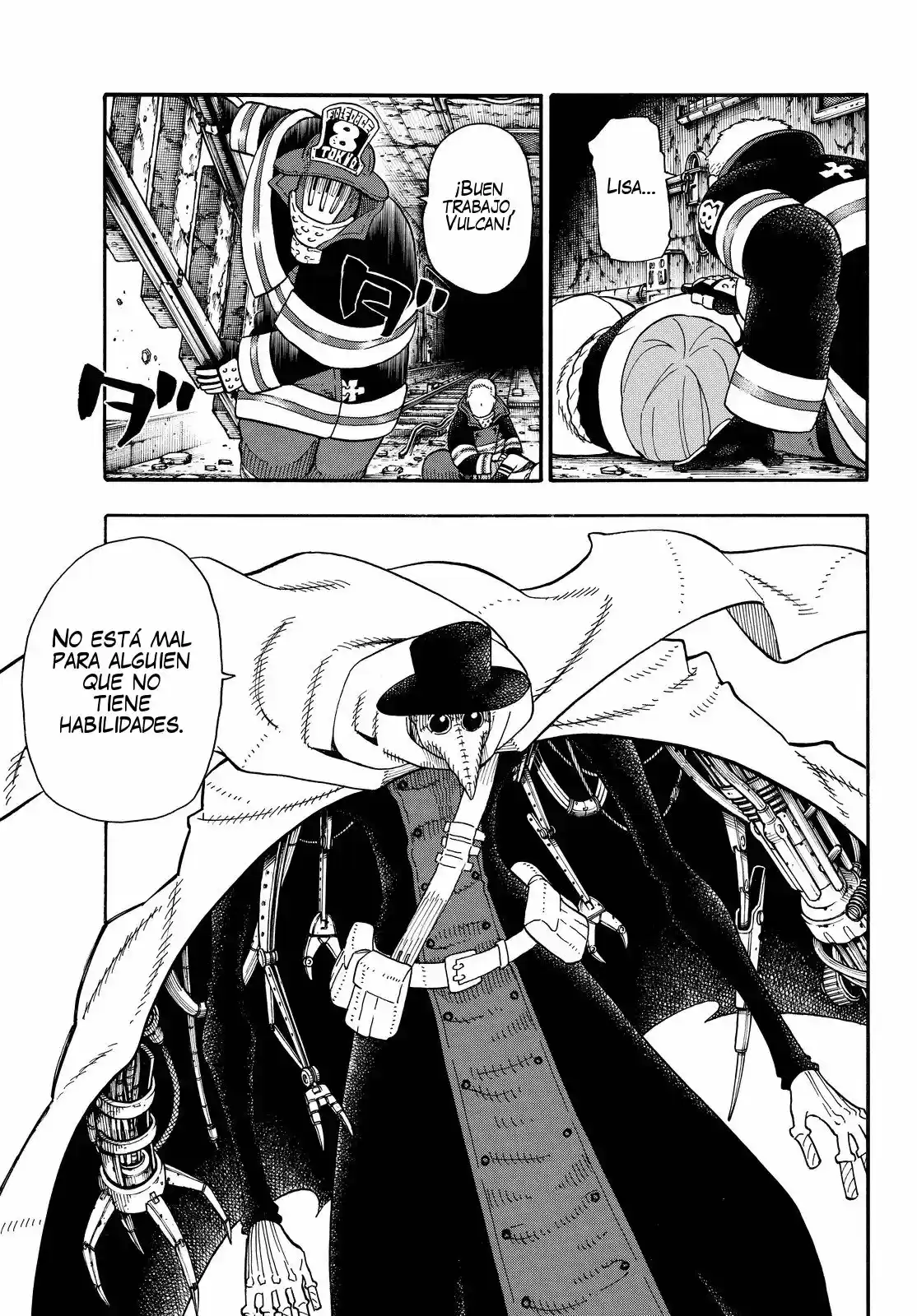 Fire Force capítulo 77, página 4