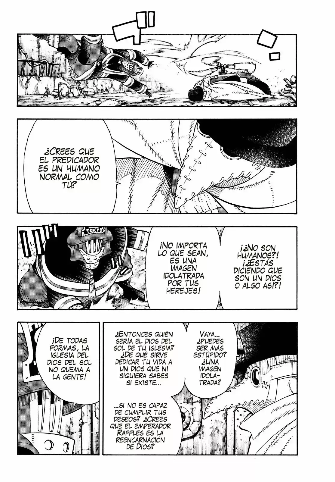 Fire Force capítulo 77, página 9