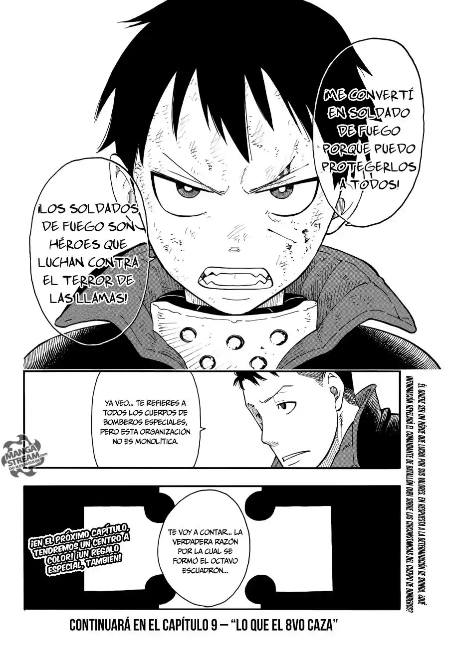 Fire Force capítulo 8, página 20